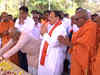 Karnataka: JP Nadda offers prayers at Jnanayogashrama, inaugurated 'Vijaya Sankalpa Abhiyan'