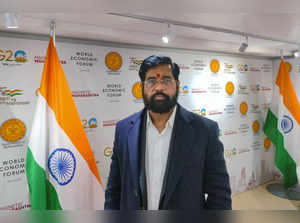 Davos: Maharashtra Chief Minister Eknath Shinde at the World Economic Forum (WEF...