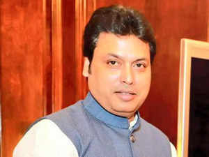 People in Tripura will drive out CPI(M), Cong candidates: Biplab Kumar Deb