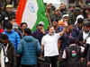 Thousands turn up to accord warm welcome to Rahul Gandhi's Bharat Jodo Yatra in Jammu