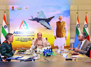 Rajnath Reviews Aero India Preparations