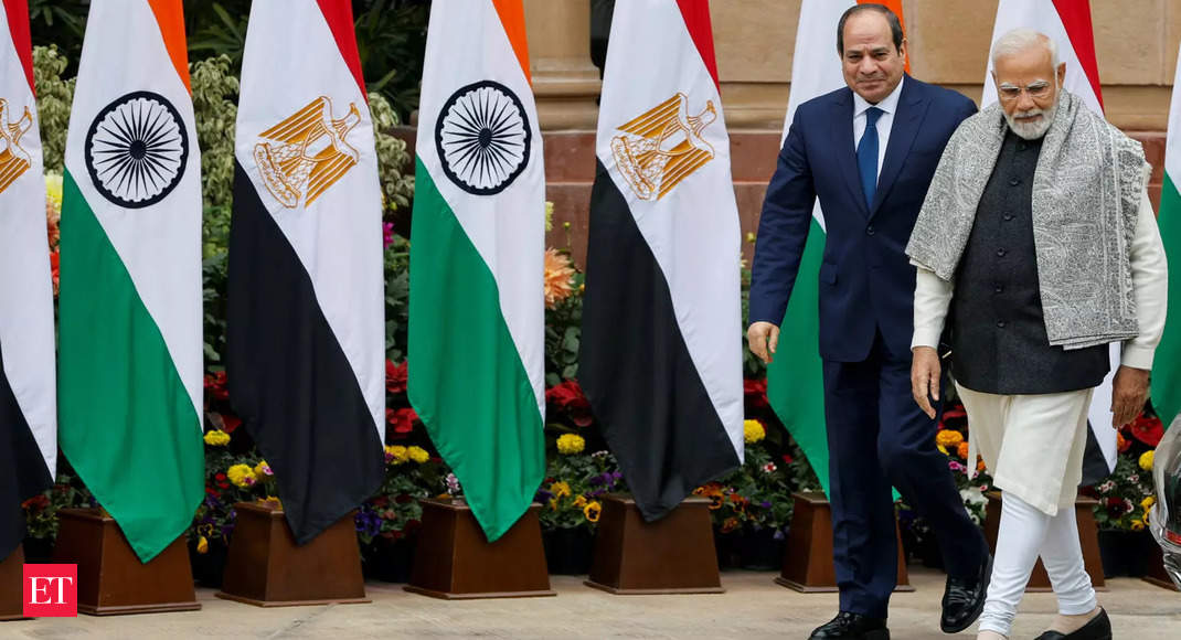 India, Egypt to elevate ties to strategic partnership