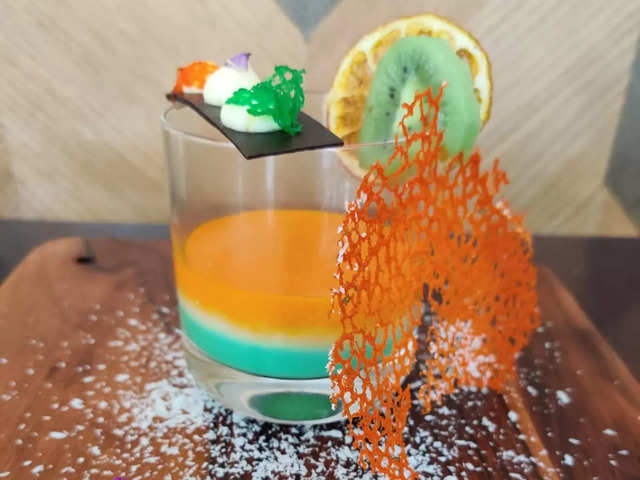 Tiranga Pannacotta 