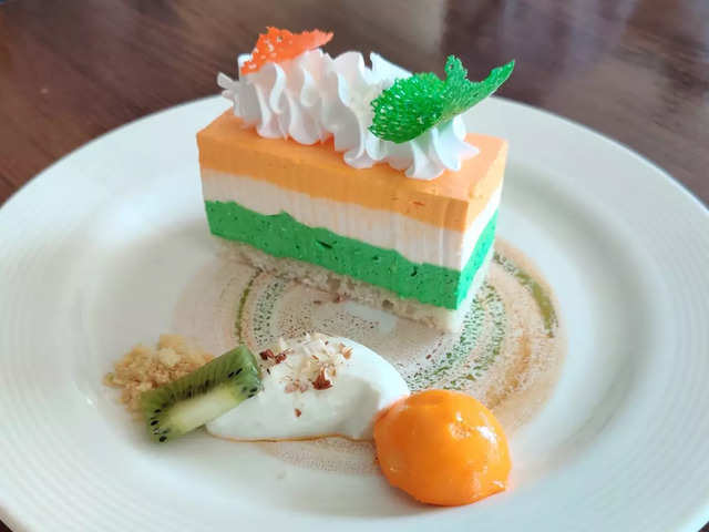 Tiranga Malai Cheese Cake