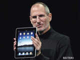 Jobs introduced the iPad