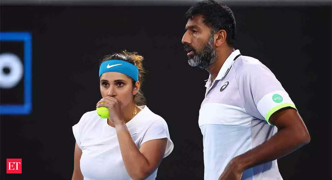 Mirza Australian Open 2023 Indian Duo Sania Mirza And Rohan Bopanna Lose Mixed Doubles Final 