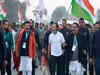 Rahul Gandhi halts Bharat Jodo Yatra after security scare in Jammu & Kashmir