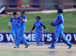 U-19 Women's T20 WC: Parshavi Chopra's sensational four-fer leads India to victory over Sri Lanka. (credit: ICC)
