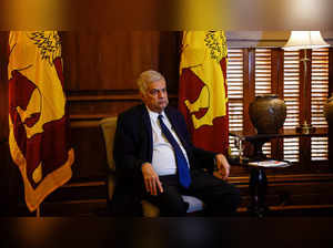 Sri Lanka's President Ranil Wickremesinghe