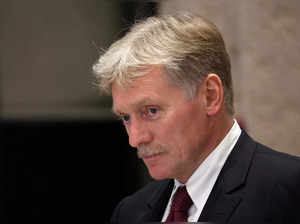 FILE PHOTO: Kremlin spokesman Dmitry Peskov attends a news conference in Samarkand