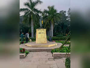 **EDS: TO GO WITH STORY** New Delhi: Mughal Garden in Delhi University's North C...
