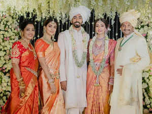 Pooja Hegde shares joyful moments from brother's wedding