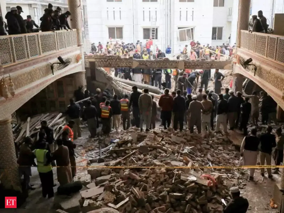 peshawar: Pakistan: Death toll from Peshawar mosque suicide bombing ...