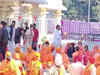 Watch: Virat Kohli, Anushka Sharma offer food to saints in Rishikesh