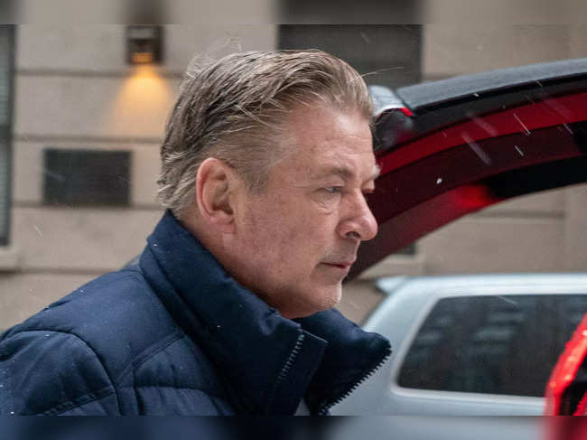 Actor Alec Baldwin in New York