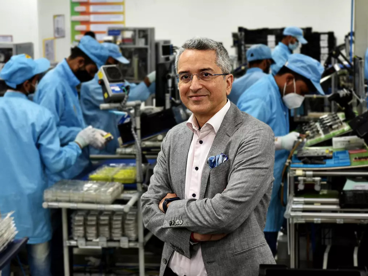 dixon: Small factories won't do anymore, we need mega ones: Sunil Vachani,  founder, Dixon Technologies - The Economic Times