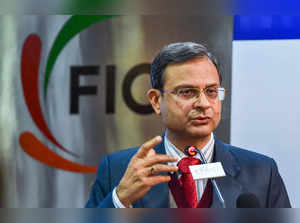 New Delhi: Ministry of Finance's Revenue Secretary Sanjay Malhotra speaks during...