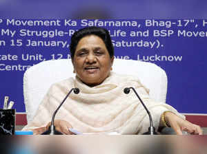 SP 'insulting' marginalised sections of society, says Mayawati