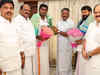 Erode bypoll: BJP leaders K Annamalai, CT Ravi meet former AIADMK leader O Panneerselvam in Chennai