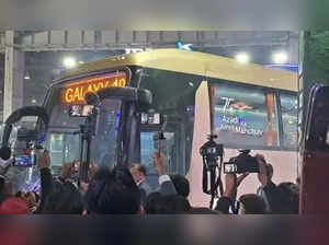 Auto Expo 2023: JBM launches electric buses.