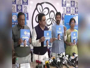 TMC releases election manifesto for Tripura assembly polls.