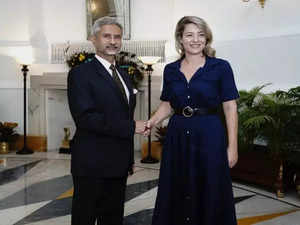 Jaishankar meets his Canadian counterpart Melanie Joly in Delhi