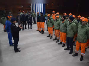 India's first NDRF team leaves for Turkey earthquake.
