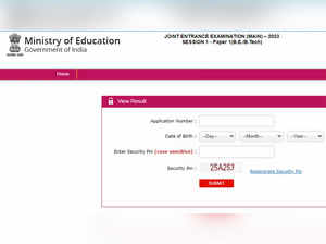 JEE Main Result OUT! NTA JEE Main Session 1 Result 2023 declared on jeemain.nta.nic.in, here's direct link to download