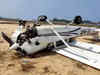 Kerala: Trainer aircraft overturns in Thiruvananthapuram, pilot safe