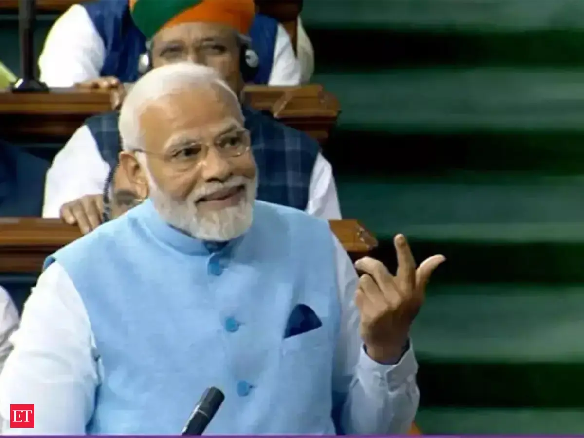 On critism - PM Narendra Modi tears into Opposition in Parliament ...