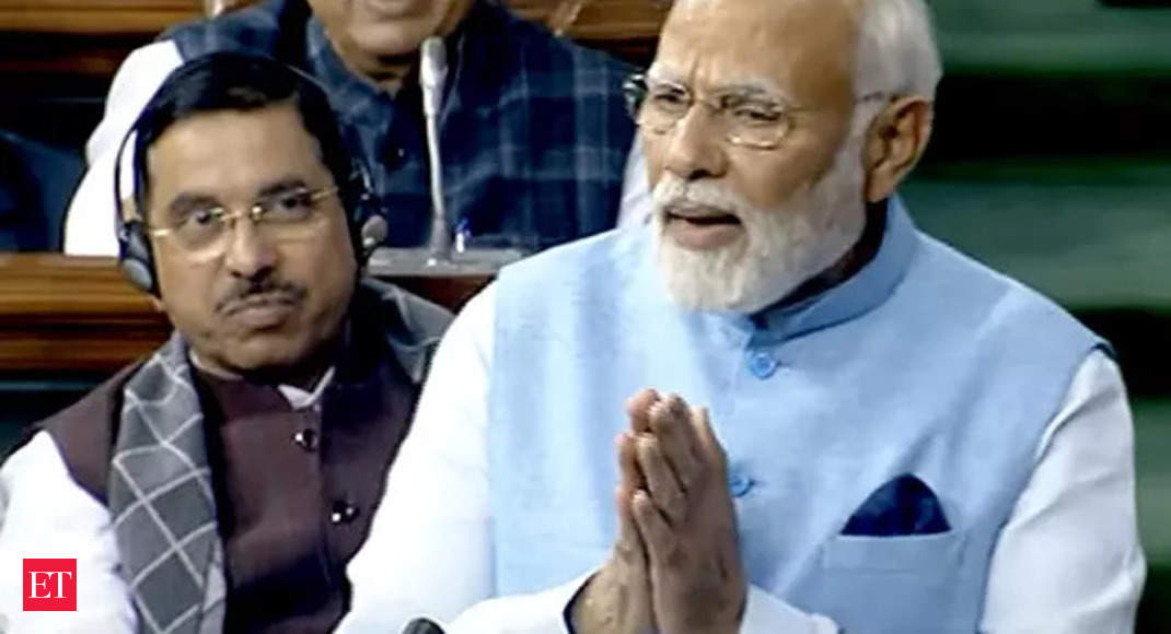 'Nation trusts me not because of media headlines': PM Modi in Lok Sabha