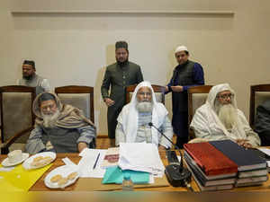 All India Muslim Personal Law Board (AIMPLB) President Rabey Hasani Nad...