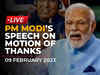 LIVE | PM Modi's speech on Motion of Thanks in Rajya Sabha | 09 February 2023