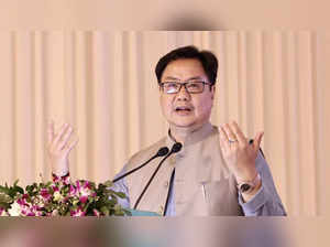 There is no judiciary versus government tussle in country: Law minister Kiren Rijiju