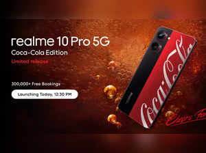 Realme 10 Pro Coca-Cola edition to launch today in India: All the details