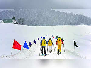 Third Edition of Khelo India Winter Games Begins in Gulmarg’s Ski Resort.
