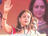 Tripura Elections 2023: BJP leader Hema Malini addresses a massive public rally in Agartala