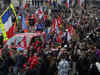 Nearly 1 million French march in 4th day of pension protests