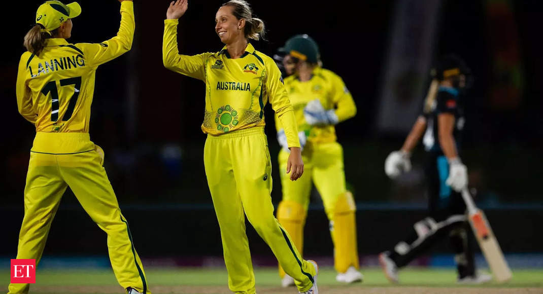 Women’s T20 WC: Defending champions Australia start with crushing 97-run win over NZ, Gardner shines with fifer