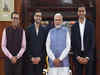 PM Modi meets Zerodha founders Nithin and Nikhil Kamath