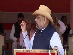 Honoured to present President's Colour to 'Dhaakad' police of Haryana: Amit Shah