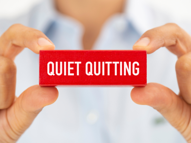 Quiet quitting taking the space