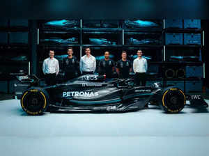 Mercedes introduces new Formula 1 car W14. See details