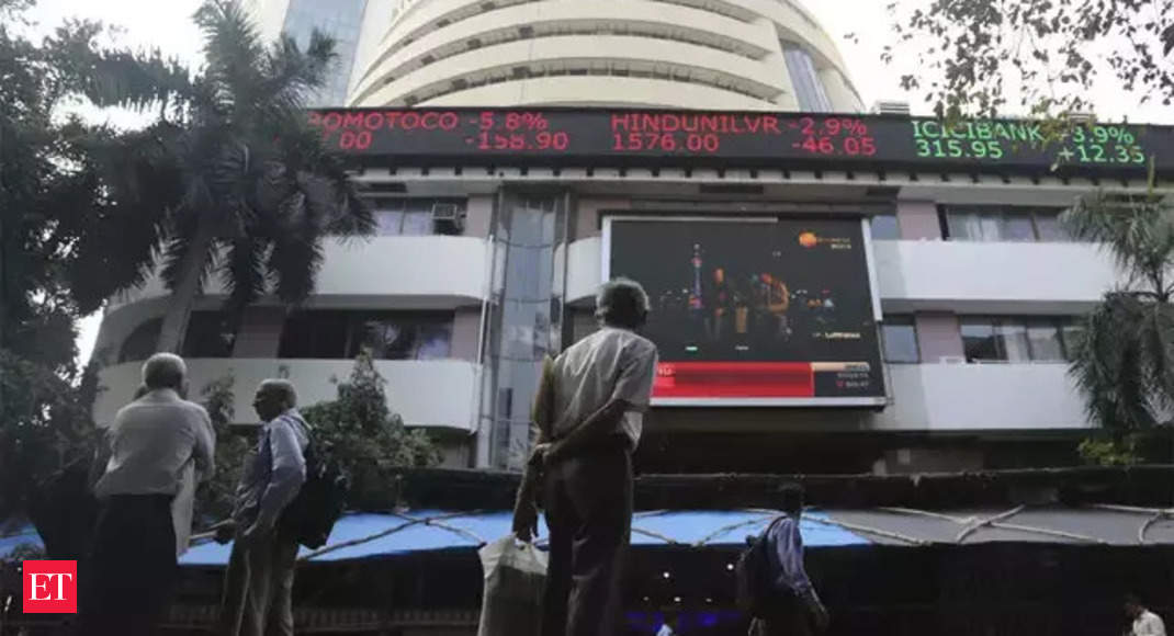 Sensex Rises Over Points Nifty Above IndiGo Slips The Economic Times Video ET Tv