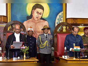Guwahati: Justice Sandeep Mehta takes oath as the Chief Justice of Gauhati High ...