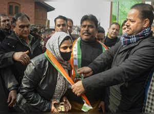 Srinagar: Jammu and Kashmir Pradesh Congress Committee (JKPCC) President Vikar R...