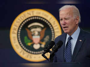 U.S. President Biden speaks about Chinese balloon and unidentified objects during remarks at the White House in Washington