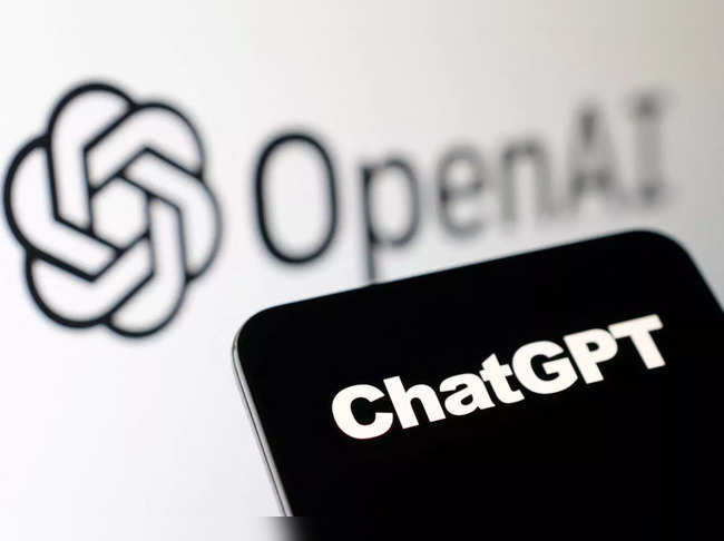 Illustration shows OpenAI and ChatGPT logos