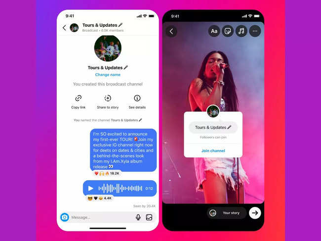 Instagram Broadcast channels: Instagram introduces 'Broadcast Channels ...