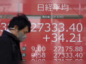 Global shares mixed, China markets closed for holidays